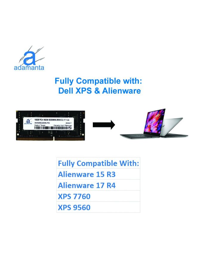 Adamanta - DDR4 2400 MHz SODIMM Laptop RAM For Notebook - Image 1