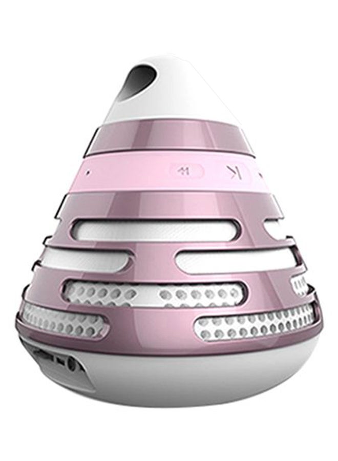 BS-06 Wireless Bluetooth Speaker V5947P001 Pink/White  - Image 1