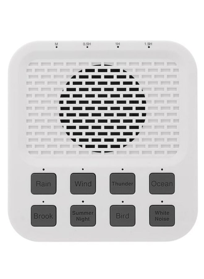 Wireless Bluetooth 4.0 Sleeping Helper Speaker C10 White - Image 1