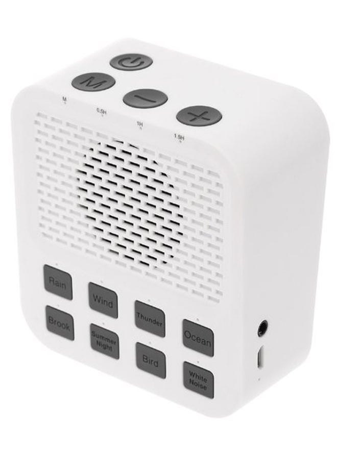 Wireless Bluetooth 4.0 Sleeping Helper Speaker C10 White - Image 2
