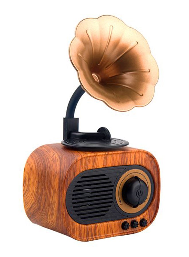 Vintage Style Wireless Bluetooth Speaker V5759001 Multicolour - Image 1