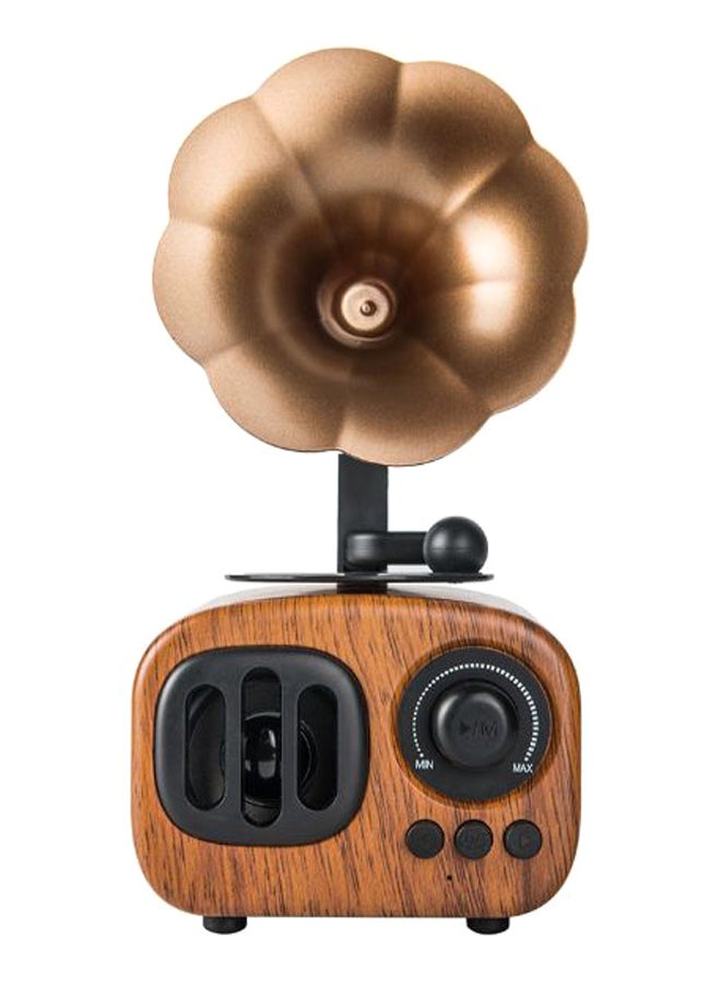 Vintage Style Wireless Bluetooth Speaker V5758BR001 Multicolour  - Image 1