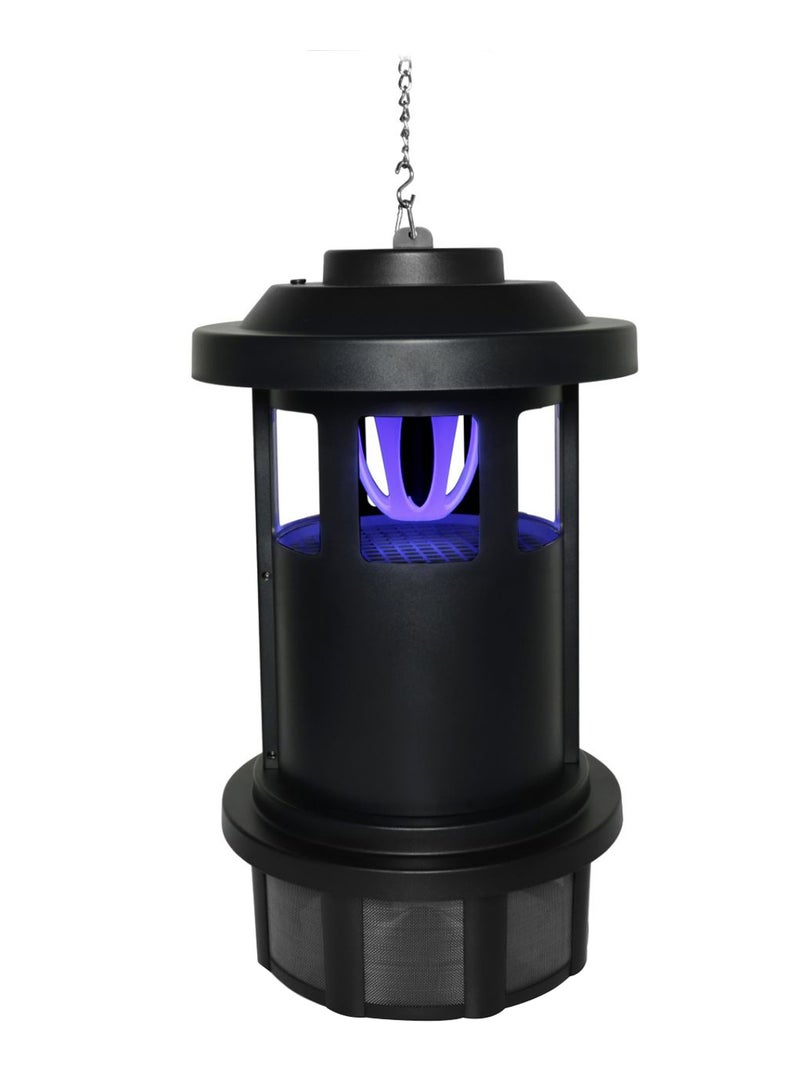 Electric Fly Insect Trap UV Lamp Bug Zapper Black/Purple