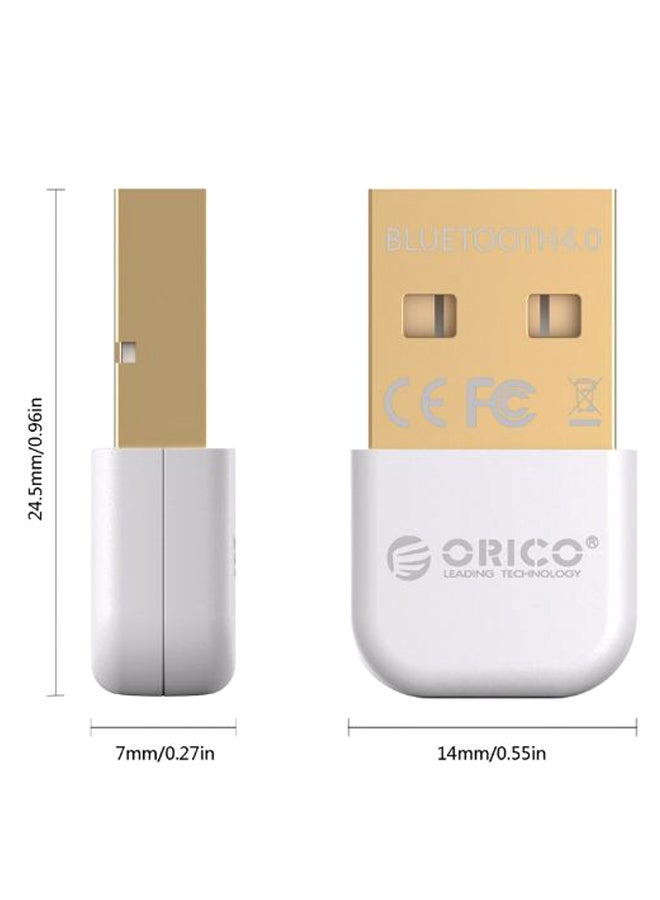 أوريكو محول جهاز إرسال CSR يعمل بالبلوتوث أبيض  - Image 2
