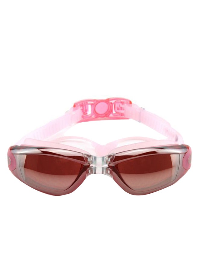 Generic Anti-Fog Conjoined Earplug Swimming Goggles 