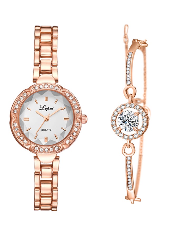 Lvpai - Women's Alloy Analog Watch Set P888-E - Image 1