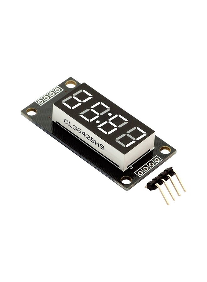 TM1637 Driver 4-Digit LED Display Tube Module For Arduino White/Black  - Image 1