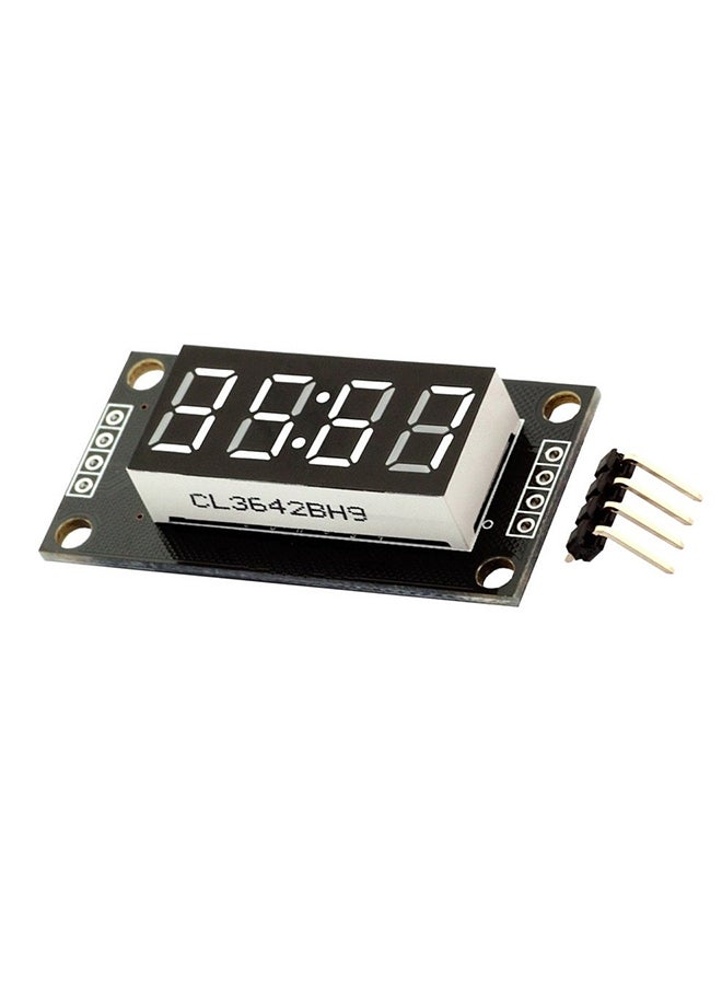 TM1637 Driver 4-Digit LED Display Tube Module For Arduino White/Black  - Image 2