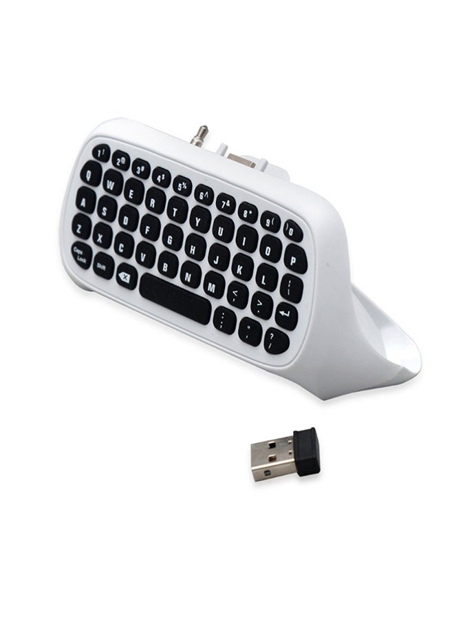 TY-64 Wireless Chat Pad For Xbox One White  - Image 1