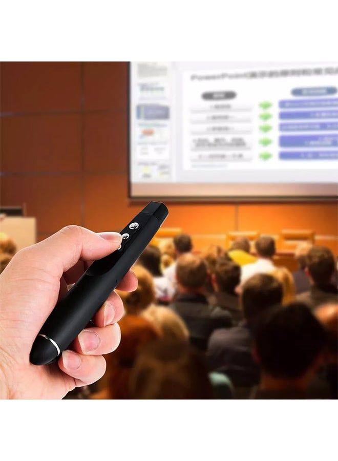 Generic Wireless USB Laser Power Point Presenter PPT Pen Black  - Image 3