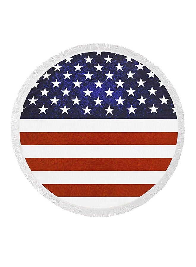American Flag Beach Towel Blue/Red 30×4×26centimeter - Image 1