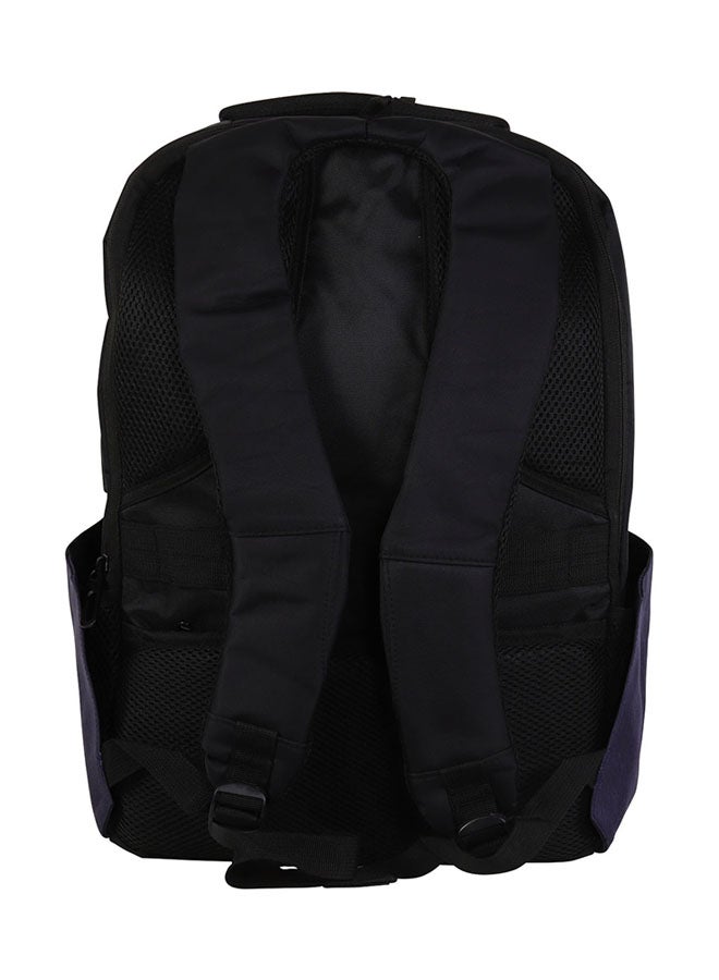 SBC - Backpack With USB Port And Pencil Case Blue/Black - Image 1