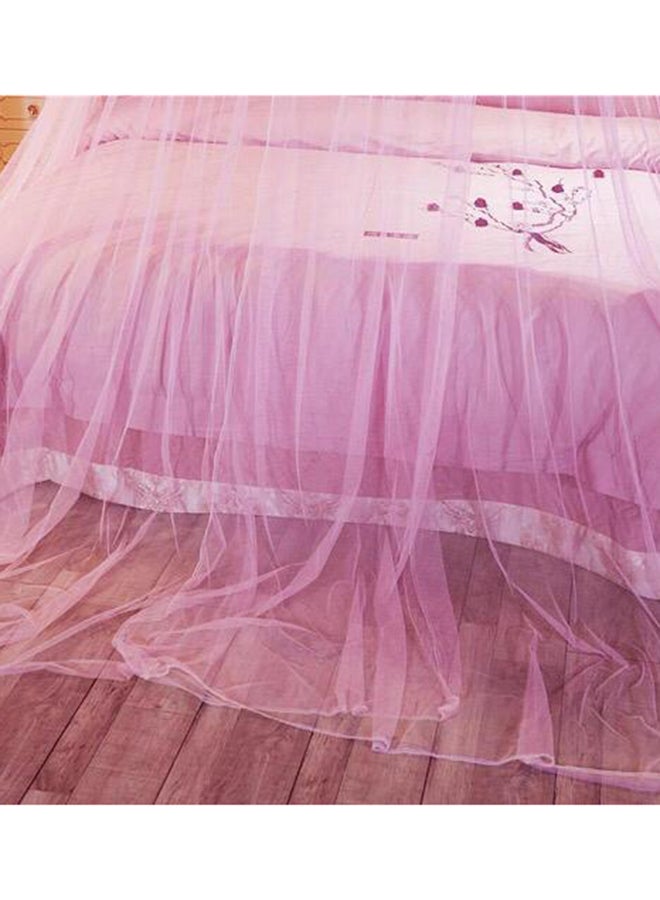 Deals for Less - Elegant Bed Canopy Net Polyester Pink 100centimeter - Image 1