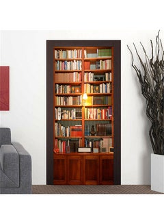 ملصقات جدارية بتصميم خزانة كتب كلاسيكية متعدد الألوان 42Ø³Ù†ØªÙŠÙ…ØªØ±