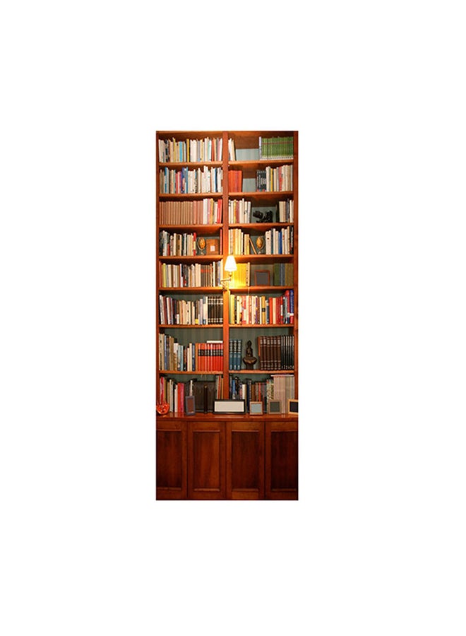 ماركة غير محددة - ملصقات جدارية بتصميم خزانة كتب كلاسيكية متعدد الألوان 42Ø³Ù†ØªÙŠÙ…ØªØ± - Image 1