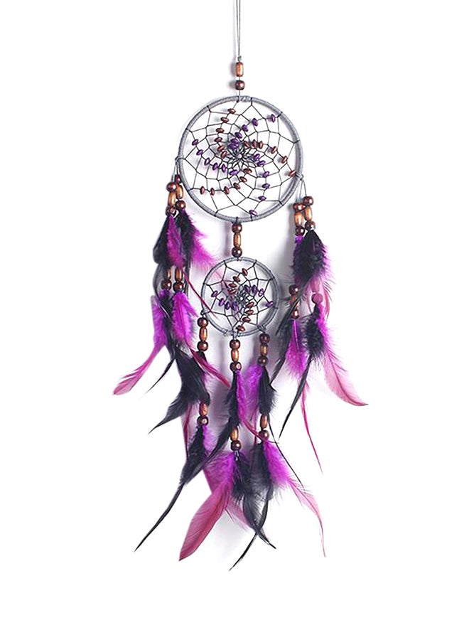 Handmade Dream Catcher Wind Chimes Multicolour 20cm - Image 1