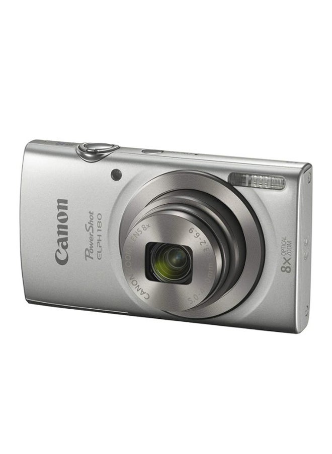 Canon - PowerShot ELPH 180 Point And Shoot Digital Camera With Accessories - Image 1
