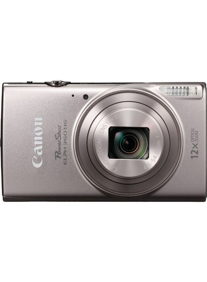 Canon - PowerShot ELPH 360 HS Digital Camera With Accessories - Image 1