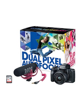 EOS M50 4K 25MP Mirrorless Digital Camera With 15-45mm Lens And Video Creator Kit - v1564055683/N28650942A_1