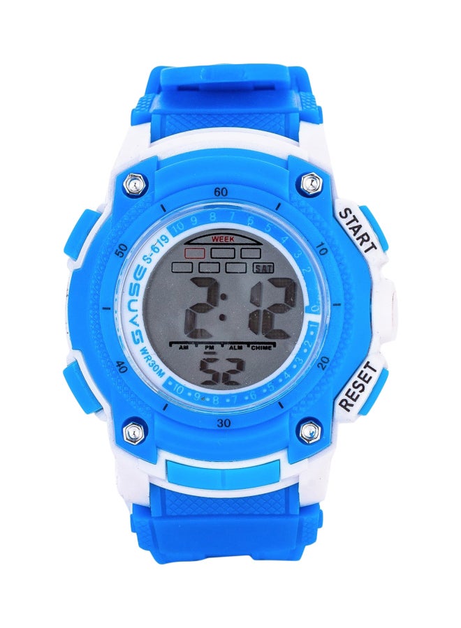 SANSE - kids_unisex Water Resistant Digital Watch S-619 - Image 1