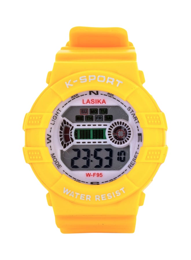 Lasika Kids' Water Resistant Digital Watch W-F95 