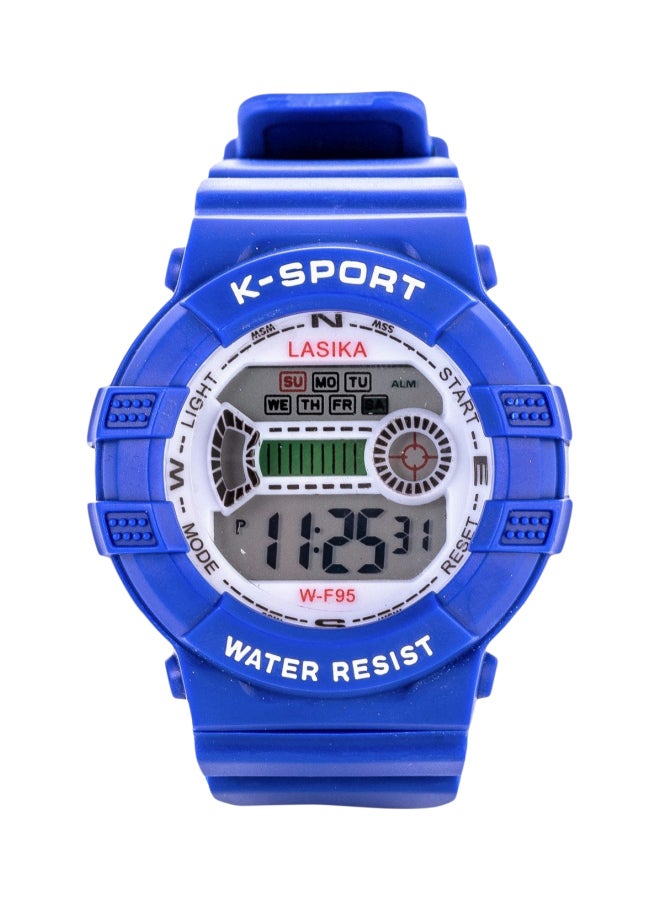 Lasika - Kids' Water Resistant Digital Watch W-F95 - Image 1