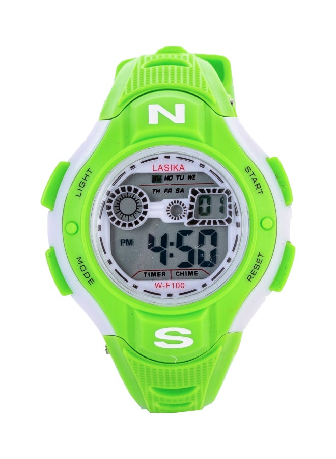 Lasika Kids' Rubber Digital Watch W-F100 