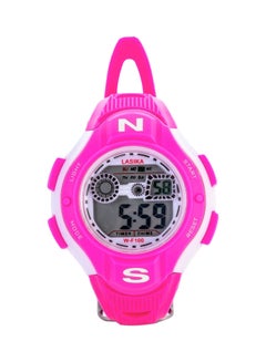 Kids' Rubber Digital Electronic Watch W-F100