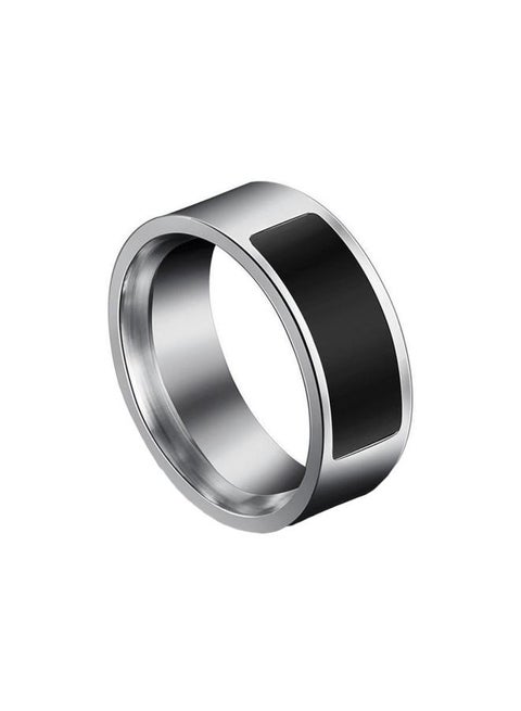 Multi-Function Smart Ring With NFC Silver