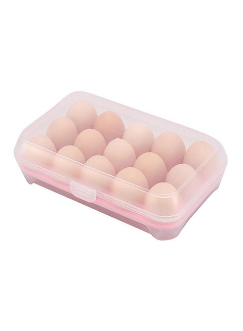 15 Grid Eggs Tray Multicolour 24 x 15 x 7cm