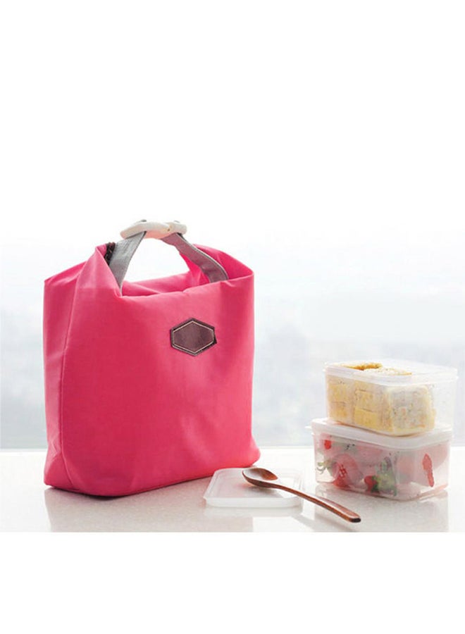 Bluelans Waterproof Thermal Cooler Insulated Lunch Bag Red - Image 2