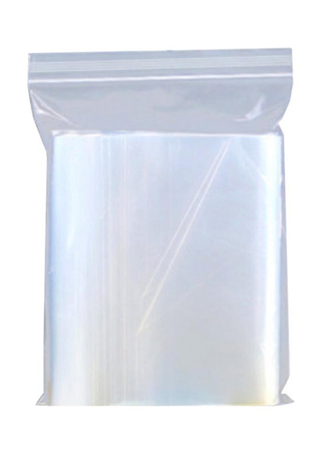 100 Piece Zipper Plastic Bags Clear 8 x 12cm - v1564058740/N27415072A_1