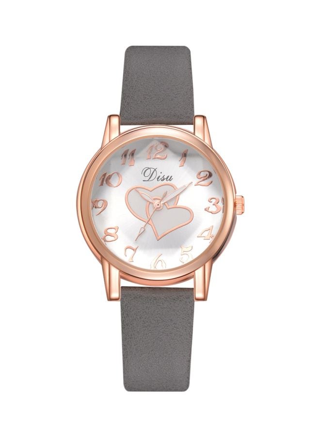 ديسو ساعة بعقارب وسوار من الجلد طراز DS148-2 للنساء - Image 1