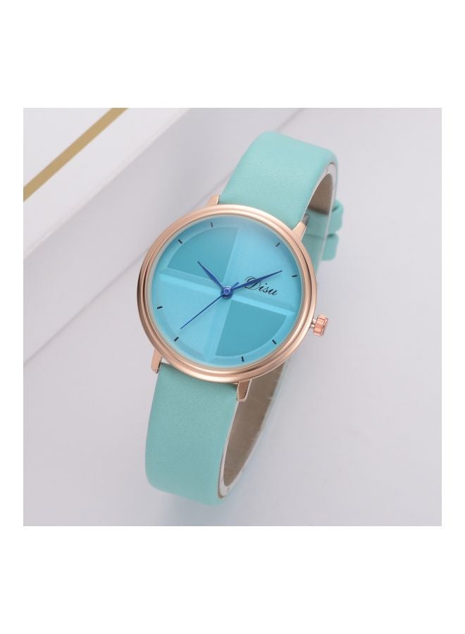 ديسو ساعة يد بعقارب وسوار من الجلد طراز DS145-7 للنساء - Image 3