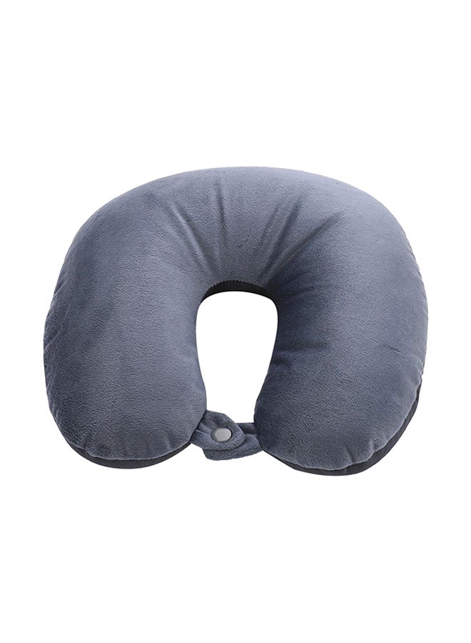 U-Shaped Car Head Rest Grey 27x27x9cm - Image 1