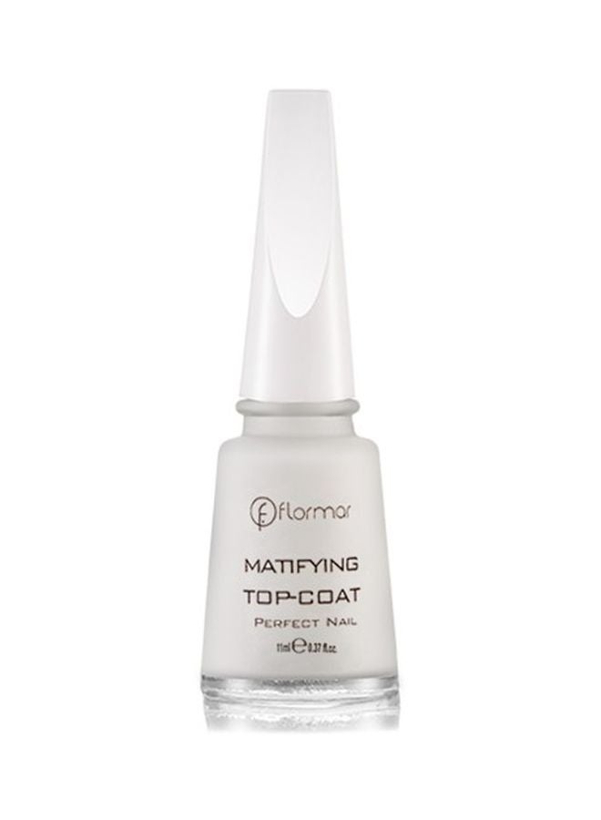 flormar Mattifying Top Coat White