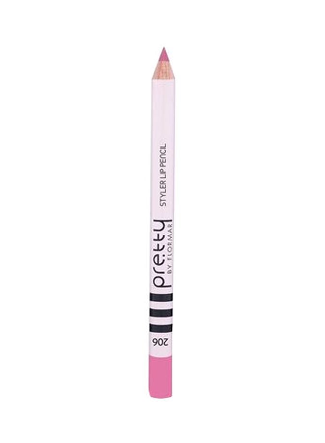 pretty BY FLORMAR - Styler Lip Liner Cyclemen 206 - Image 1