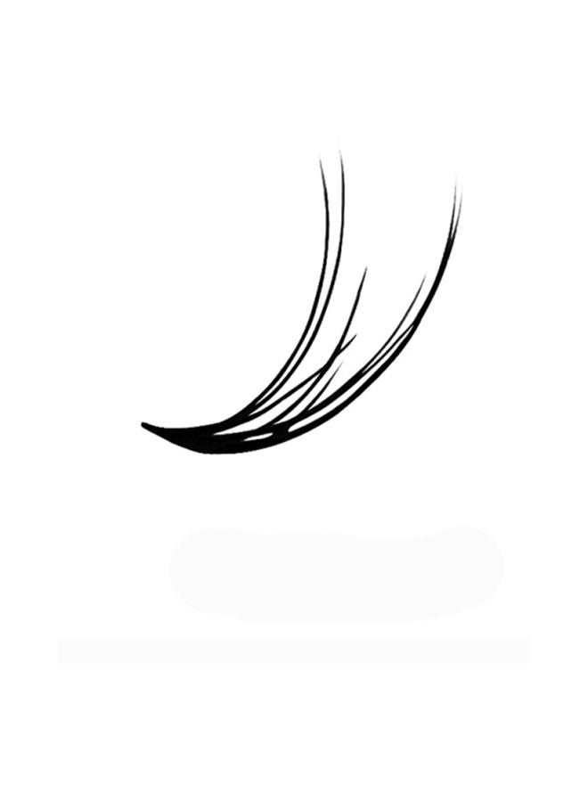 SHIDISHANGPIN - False Eyelashes Set Black - Image 1