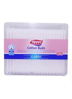 Tippys 200-Piece Classic Cotton Buds Set 200grams 