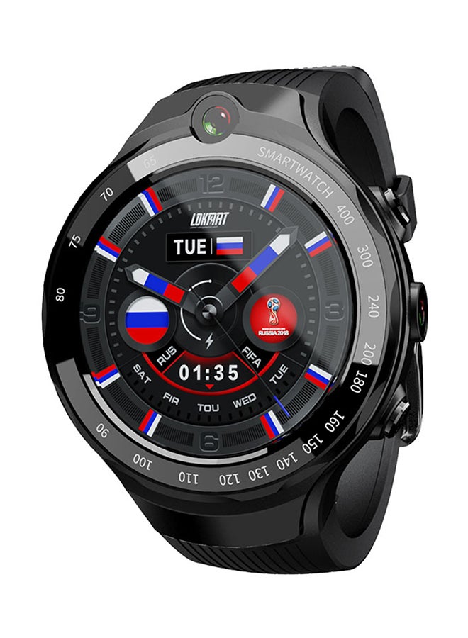 LOKMAT LOK02 Waterproof Sports Modes Smartwatch Black - Image 1