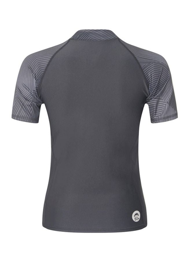 speedo - Pulse Watersports Rashguard Grey S - Image 1