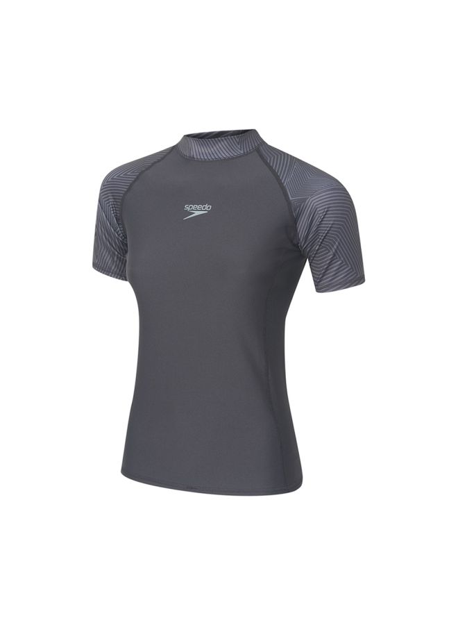 speedo - Pulse Watersports Rashguard Grey S - Image 1