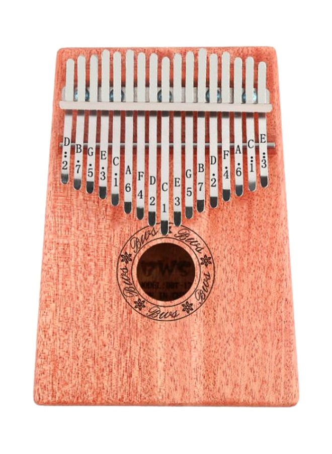 17-Key Wooden Piano Toy  - Image 1