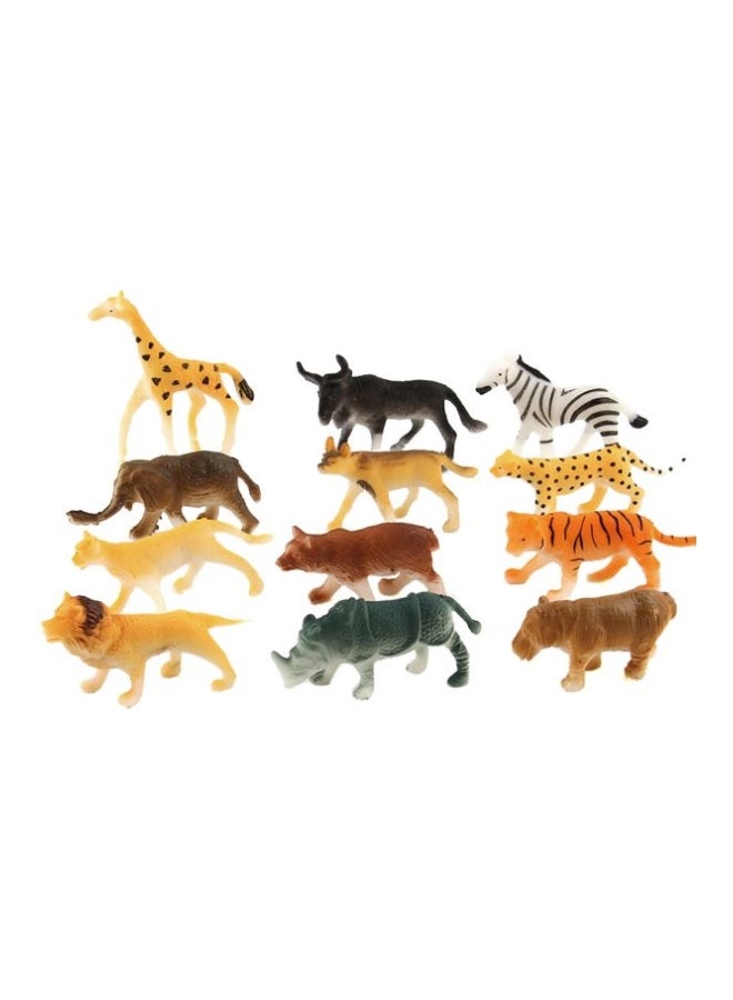 12-Piece World Animal Figure Set - Image 2