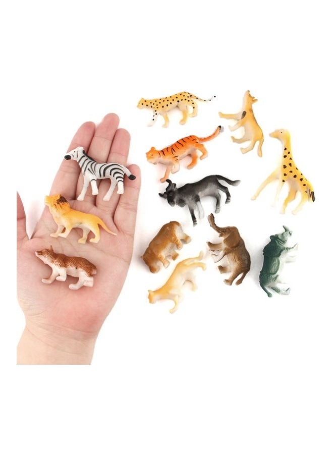 12-Piece World Animal Figure Set - Image 3