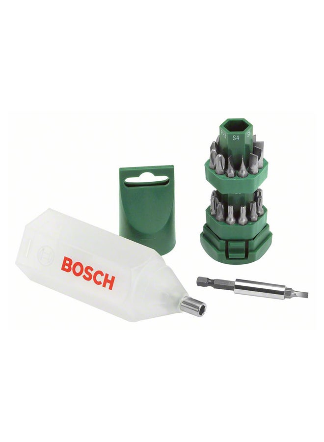 بوش مجموعة لقم مفك براغي كبيرة طراز JE2 607 019 503 فضي 16سم