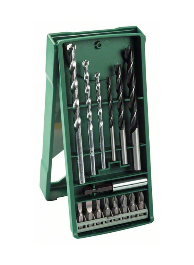 بوش Savers Diy Masonry Wood Drill Set Silver 17.3cm 