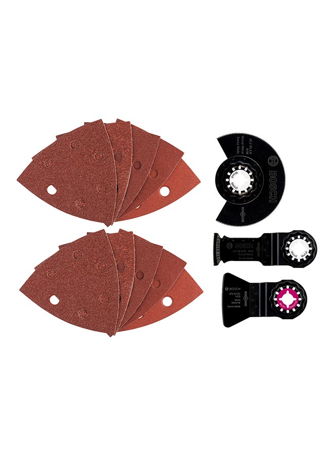 BOSCH 4-Piece Multi-Tool PFMT 350 Multicolour 28.8cm - Image 1