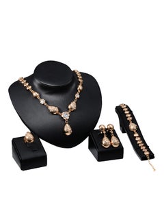 4-Piece Necklace Earring Jewelry Set