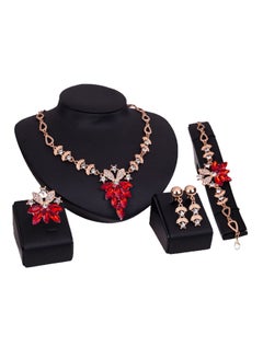 4-Piece Necklace Earring Jewelry Set - v1564072738/N28330987A_1